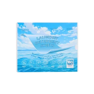 Eco Laundry Detergent Sheet 160pcs Laundry Detergent Sheets Biodegradable Laundry Soap Tablets
