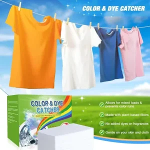 Eco friendly Anti bacteria Chemical free Super Absorption Honeycomb Color Dye Absorber Grabber Laundry Sheets for Mixed Washers