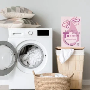 Eco friendly Biodegradable Organic Vegan Disposable Solid Laundry Detergent Sheets Super Concentrated Low Foam