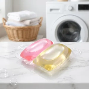 Eco-friendly Disposable Laundry Detergent Capsules for Apparel with Low Foam Bleaching and Oxygen Technology
