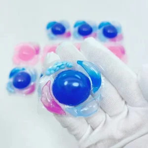 Eco friendly Disposable OEM ODM Biodegradable Liquid Detergent with Scent Beads for Apparel Cleaning