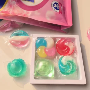 Eco friendly Disposable Phosphorus Free Detergent Pods for Apparel and Sustainable Household Laundry & Daily Cleaning
