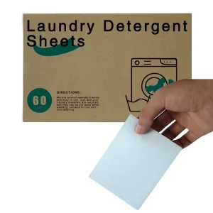 Eco friendly Disposable Solid Apparel Use Laundry Detergent Sheets & Tablets Strips