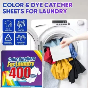 Eco friendly OEM Anti Dye Daily Household Necessities Laundry Dye Capture Color Grabber Sheet for Washing Cloth