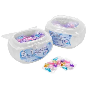 Eco friendly OEM Laundry Pods 5 in 1 Laundry Pods Cleaning Products Baby Clothes Laundry Detergent Soap Liquid Beads