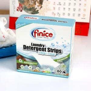 FNC744 Disposable Fragrance free Low Foam Laundry Detergent Sheets