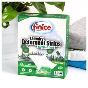 FNC752 Finice Disposable Fragrance free Eco friendly Laundry Detergent Sheets