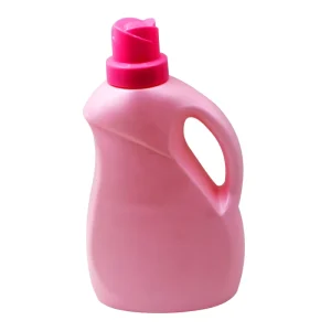 Factory 2L pink Color Deep Cleaning Flower Cap Eco friendly Laundry Detergent Clothes Washing Liquid Packaging Container