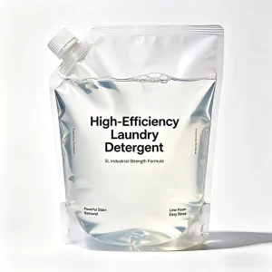Factory Direct Custom Printing Detergent Non Nozzle Bag 500ml 1L 2L 3L Laundry Detergent Stand Up Spout Pouch With Handle