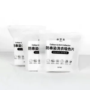 Factory Direct Disposable Colour Catcher Laundry Sheets Fabric Absorbing Grabber for Effective Colour Removal