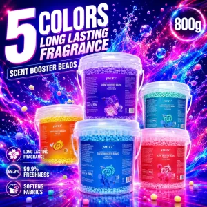 Factory Direct Laundry Beads 800g Scent Booster Beads Laundry Antibacterial Fresh Perfume Fragrant Beads Washing Fragrant OEM