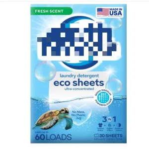 Factory Direct Professional Laundry Detergent Sheets Custom Scent Options Powerful Odor Removal 30pcs Set