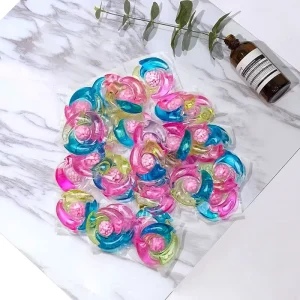 Factory Price Stain Removal 4 in 1 Laundry Detergent Pods Laundry Capsules Fragrance Laundry Perfume Beads Fabric Softener