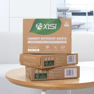 Factory Supply Good Sell Clean Clothes Famous Eco Friendly Laundry Strips Washing Paper Detergent Laundry Sheets