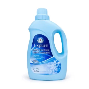 Factory Supply Lxpure Apparel Laundry OEM 2.1kg Long Lasting Floral Liquid Stain Remover Deep Clean Color Protection Home Hotel