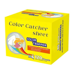 Family Pack Cross Mirror Color Absorbing Sheets Non Dyeing Anti Dye Transfer Clothes for Color Catcher Paper