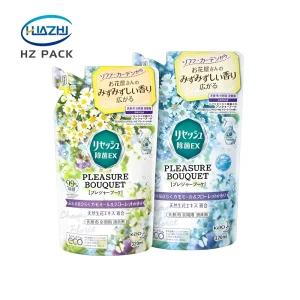 Flexible Packaging High Quality Special Shape Laundry Detergent Pouch Leak Proof Custom Liquid Packaging Pouches Doypack Bag