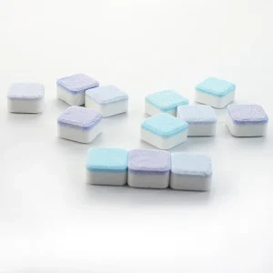 Floral Lavender Scented Perfumed Eco Friendly Washing Machine Cleaner Powder 15g pc Solid Disposable for Clothing