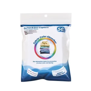 Fragrance-Free Avoid Color Runs & Bleeds 50 Count Color Catcher Laundry Sheets