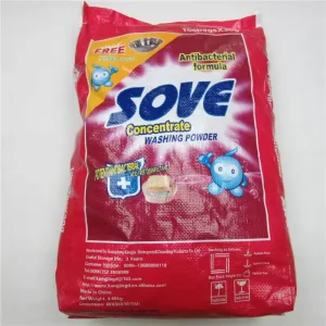 Free Sample Eco Friendly Disposable Lavender Scented High Foam Washing Powder China Manufacturer Africa