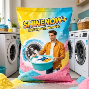 Good Quality OEM Laundry Washing Powder Deep Cleaning and Odor Removal Detergent for Apparel Washing
