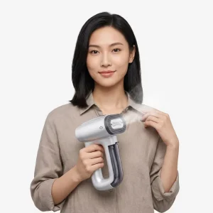 Handheld Suction Garment Steamer 1200W Portable Vacuum Steam Iron 100ml Water Tank Gift Box for Household & Hotel Use
