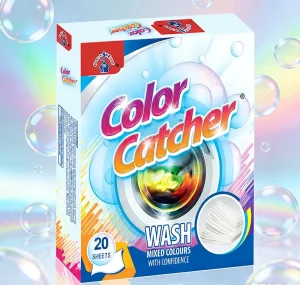 High Absorption Color Catcher Paper Laundry Dye Trapping Sheets