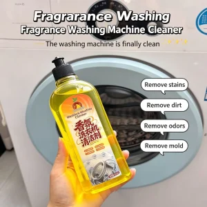 High Capacity Washing Machine Cleaner with Universal Stain Removal and Fragrance Substitute for Laundry Detergent