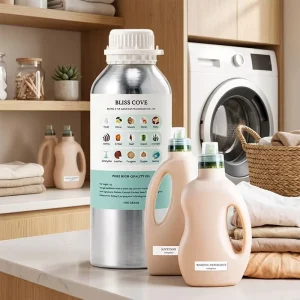 High Concentration Laundry Detergent Fragrance Oil for Commercial Washing Machines