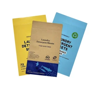 High Efficiency Cleaning Laundry Tablets Concentrated Washing Powder Underwear Detergent Sheets