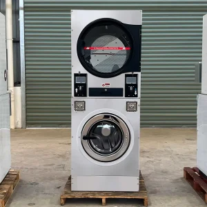 High Efficiency Self Service Laundry Machine with Coin Card and APP Payment Washer and Dryer Combo for Laundry School Hotel