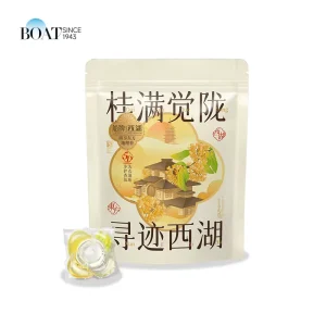 High Efficient Washing Capsules Osmanthus Fragrance Disposable Pod 5 in 1 OEM Laundry Beads Detergent Pods