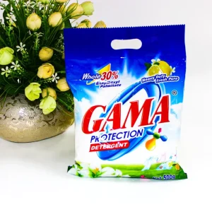 High Foam Eco Friendly Disposable Detergent Wash Powder for Apparel with Flower Perfume