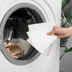 High Quality Bulk Customizable Eco Friendly Disposable Lavender Lemon Scent Natural Organic Laundry Sheets for Apparel