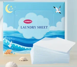 High Quality Concentrated Detergent Soap Sheets Laundry Clean Washing Paper Strips Washing Detergent Sheet