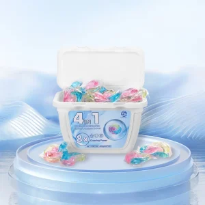 High Quality Deep Cleanse Disposable Laundry Detergent Pods Box Bulk Household Cleaning Supplies Laundry Pods Detergent