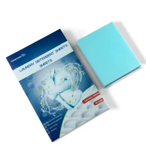 High Quality OEM ECO Friendly Laundry Detergent Sheets No Plastic Waste Laundry Detergent Sheets for Washing Clothes