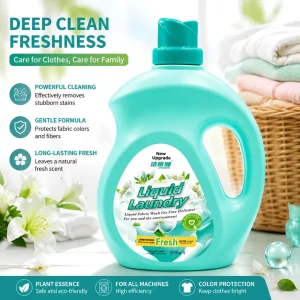 High Quality and Environmentally Friendly Fragrance Clothing Concentrate Stain Removal Deodorization Laundry Detergent 5L OEM