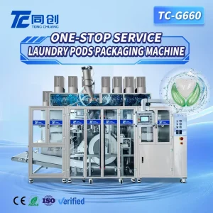 High Speed Automatic PVA Film Packaging Machine Large Capacity Liquid Detergent Pods Precise Dosing Sealing Continuous Output