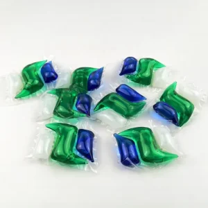High-condensed Laundry Beads Detergent Gel Ball 3 in 1 OEM Concentrated Liquid Detergent for Washing Machine