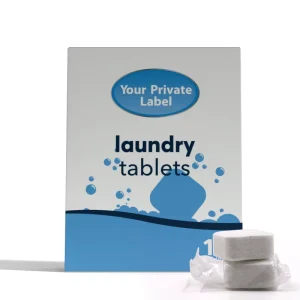 Highly Concentrated Eco-Friendly Laundry Detergent Tablets with Low Foam for All Types of Laundry