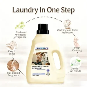 Highly Effective Cleansing Refreshing Fragrance Laundry Detergent Liquid Soap
