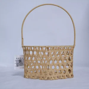 Home Decor Accessory Storage Laundry Basket with PP Plastic Handles Handicraft Designed for Food Use
