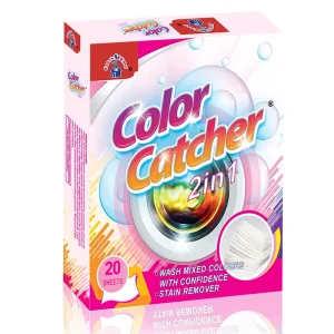 Home OEM Mix Washing Color Grabber Sheet Dye Catcher for Laundry Color Absorb Sheet with Stain Remover