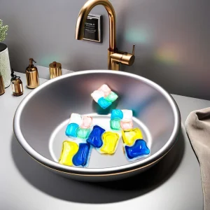 Home Use Laundry Pods with Sweet Smell Disposable Detergent Laundry Capsules