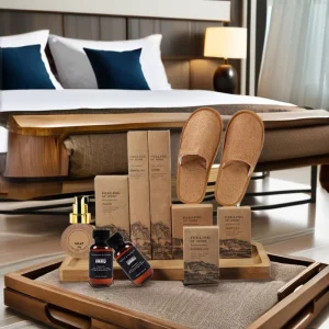 Hotel Supplies Customized Hotel Amenities Set with Cotton and Toiletries Set