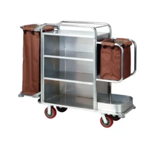 Hotel Use Laundry Service Cart Clothes Trolley