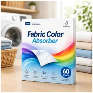 Hypoallergenic Eco Friendly Disposable Sheets with 80%+ Active Ingredients Gentle Anti Staining for Baby Clothes