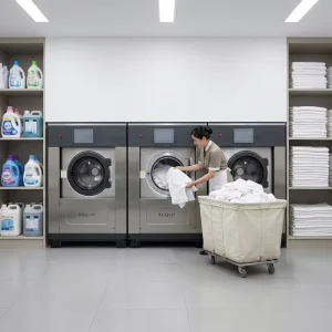 Industrial Laundry Washing Machine Commercial Automatic Smart Washer Machine Washer Extractor for Hotel