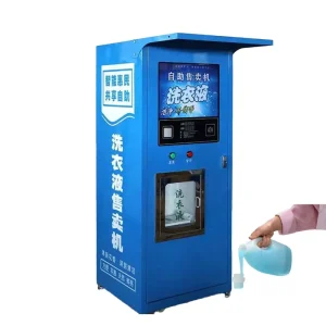 Intelligent 24 Hours Self Service Commercial Liquid Vending Machines for Laundry Detergent